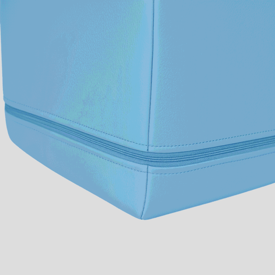 Siedzisko piankowe 120 - błękitne (3)