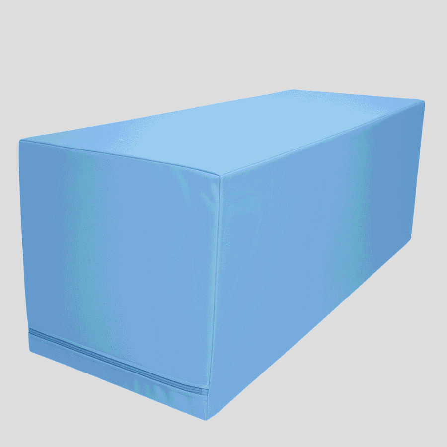 Siedzisko piankowe 120 - błękitne