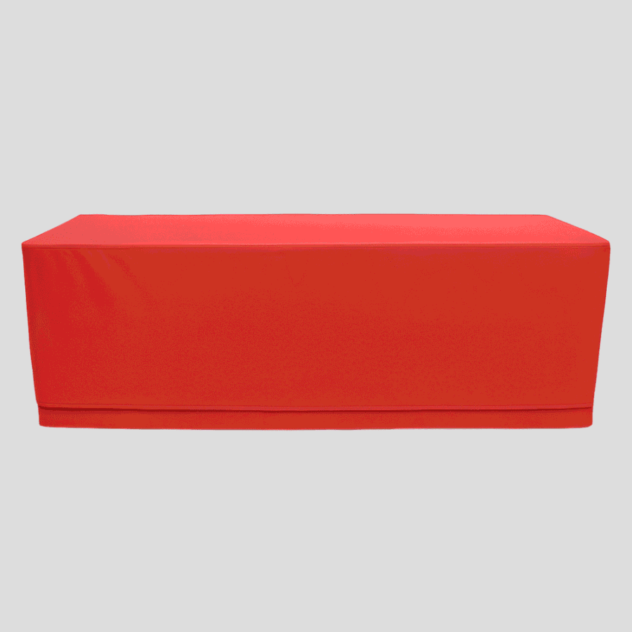 Siedzisko piankowe 120 - czerwone (2)