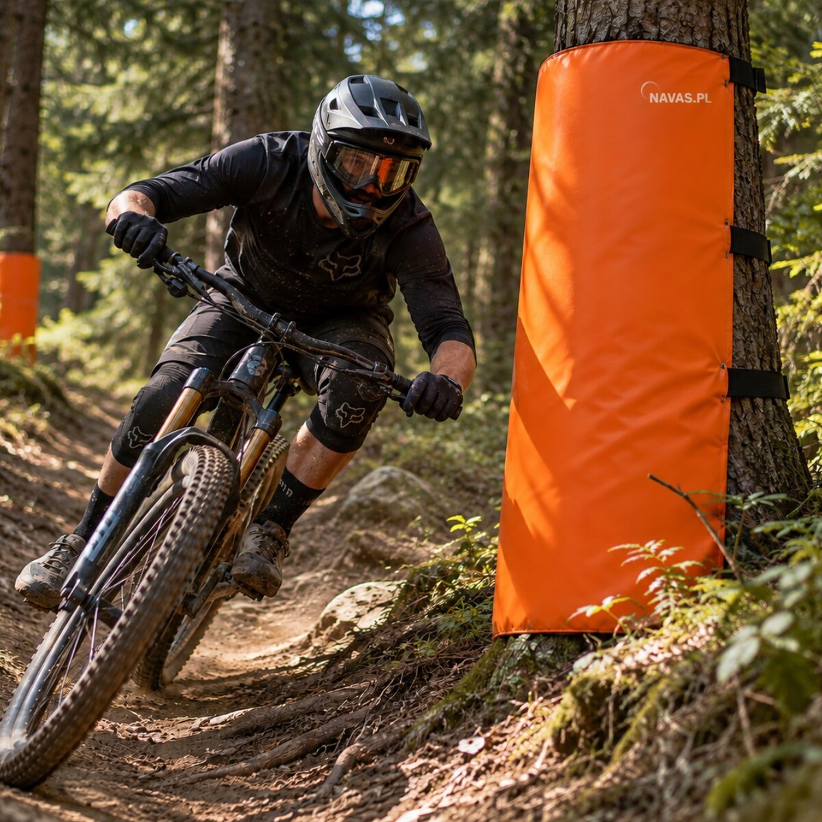 Osłony piankowe 6 Osłony tras MTB i singletracków